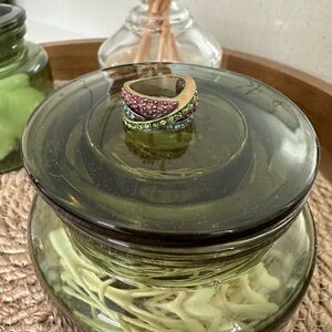 BOGO! Heidi Daus Elegant Multicolor Gemstone Ring size 5